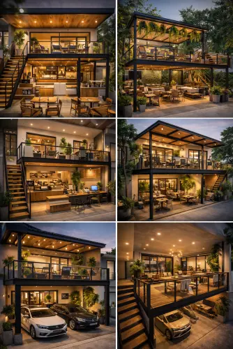 Mezannine Cafe Modern di Pulo