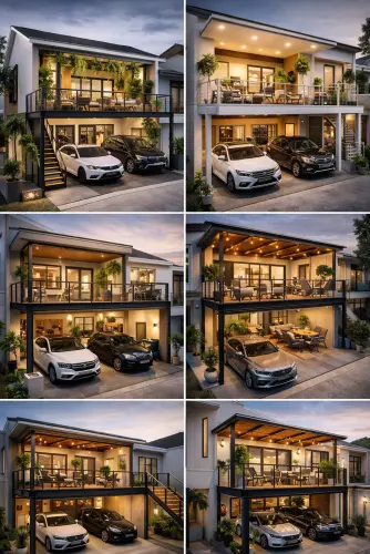 Mezannine Teras Rumah Keren di Pulo